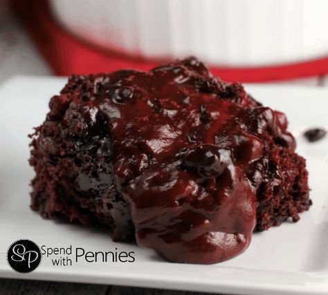 Gooey Red Velvet Pudding Cake Red Velvet Lava Cake, Red Velvet Pudding, Easy Chocolate Pudding, Chocolate Pudding Cake, Red Velvet Cheesecake, Spend With Pennies, Chocolate Lava Cake, Lava Cake, Cake Recipes From Scratch