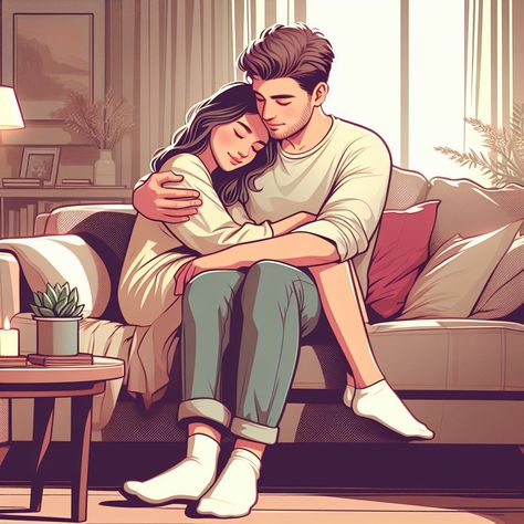 Couple Love Illustration, Cartoon Cute Love Couple Images, Couple Picture Poses Romantic, Couple Goal Cartoon, Love Artwork Romantic Sketch, Love Is Cartoon Couple, Animated Couple Images, Cartoon Love Couple, Cartoon Couple Images