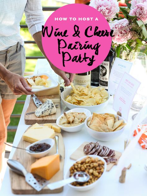 How to Host a Wine and Cheese Pairing Party + Free Printable Wine Pairing Party, Wine Cheese Pairing, Cheese Wine, Wine And Cheese Party, Wine Party, Wine Tasting Party, Cheese Pairings, Cheese Party, Foodie Crush