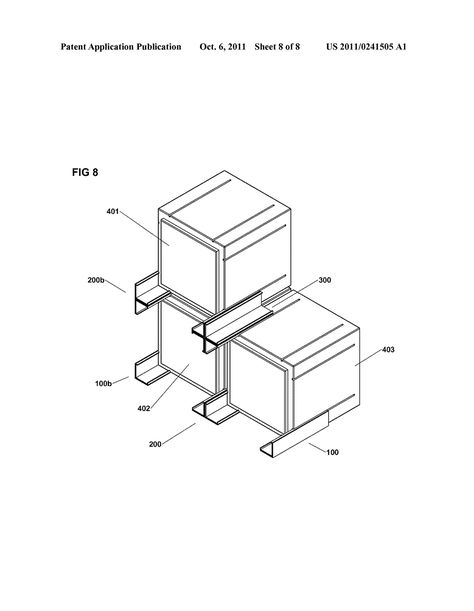 Modifiable modular furniture system with channel connector. - diagram, schematic, and image 09 Modular Design Furniture, Modular Storage Design, Modular Box Design, Module Design Ideas, Module Furniture, Furniture Connector, Module Architecture, Modular Toys, Modular Furniture Design