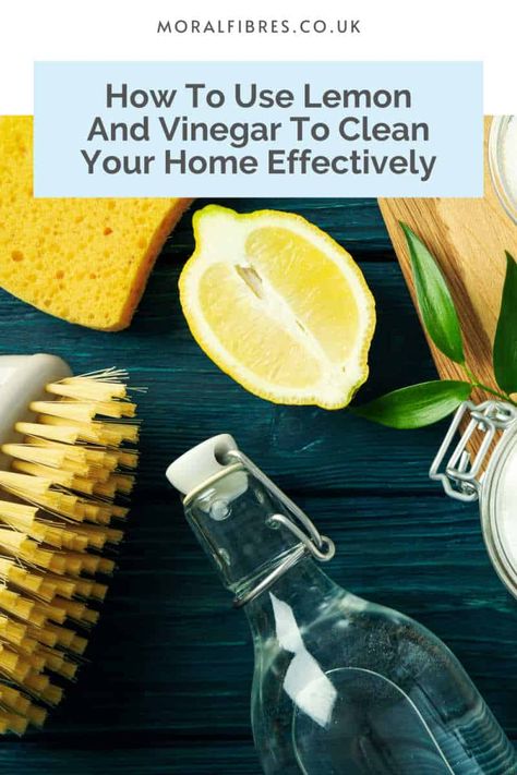 Looking to avoid the use of toxic cleaning products? Here's how to use lemon and vinegar to effectively clean your home the all-natural way. Dawn Vinegar, Vinegar Cleaning Solution, Scented Vinegar, Infused Vinegars, Lemon Vinegar, Hard Water Spots, Natural Cleaning Solutions, Toxic Cleaning Products, Green Clean