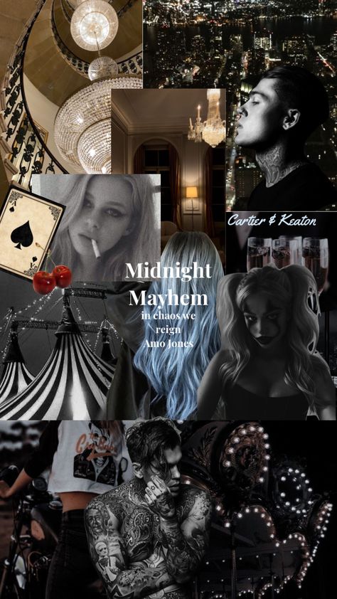 Midnight Mayhem in chaos we reign #bookshuffle #bookaesthetic #midnightmayhem #amojones #bookaesthetic #darkromance #bookedit Mystic Box, Midnight Mayhem, Amo Jones, Novel Books, Romantic Novel, Dark Romance Books, Book Pins, Book Aesthetics, Harry Potter Love