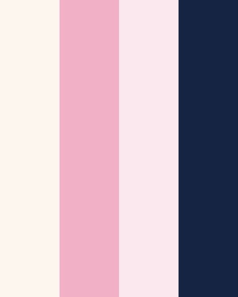 Navy Color Palette, Palette Design, Color Palette Pink, Color Palette Design, Light Pink Color, Brand Board, Beauty Logo, Color Rosa, Color Palettes