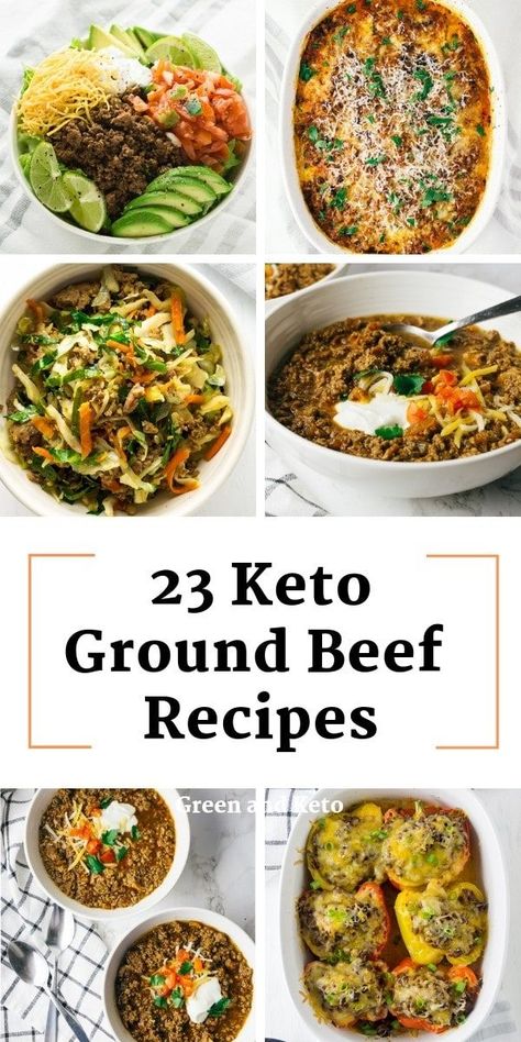 23 Easy Keto Ground Beef Recipes Keto Lasagne, Keto Ground Beef Recipes, Keto Ground Beef, Cena Keto, Ground Beef Recipe, Keto Lasagna, Keto Beef Recipes, Keto Recipes Ketogenic, Diner Recept