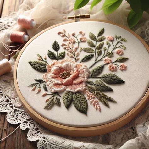 Embroidery.Вышивка.Handmade | @taller_de_bordados | Instagram Embroydary Design, Silk Ribbon Embroidery Patterns, Basic Hand Embroidery Stitches, Clothes Embroidery Diy, Simple Hand Embroidery Patterns, Diy Embroidery Designs, Hand Embroidery Patterns Flowers, Diy Embroidery Patterns, Hand Embroidery Tutorial