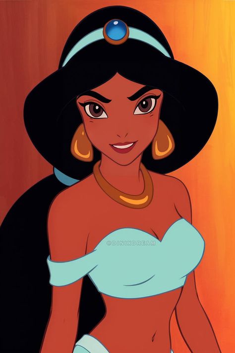 Princess Jasmine Art, Aladdin Wallpaper, Disney Princess Jasmine, Disney Jasmine, Disney Princess Fashion, Disney Crossovers, Aladdin And Jasmine, Disney Princess Pictures, Disney Aladdin