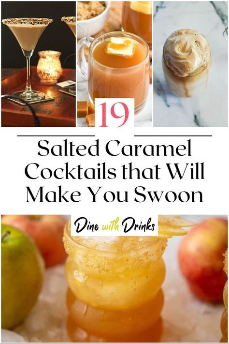 🍹🧂🍬 Looking for a fun new cocktail to try? Check out these amazing salted caramel cocktail recipes! 🤤🍸 Perfect for a cozy night in or a party with friends. 🎉 Whether you prefer vodka, whiskey, or tequila, we've got you covered! 🍹🥃🍹 #cocktailrecipes #saltedcaramel #happyhour #mixology #bartenderlife #drinkstagram Drinks With Caramel Vodka, Caramel Cocktails, Party Cocktail Ideas, Salted Caramel Drinks, Carmel Vodka, Cocktail Recipes Fall, Whiskey Mixed Drinks, Christmas Cocktails Vodka, Caramel Cocktail