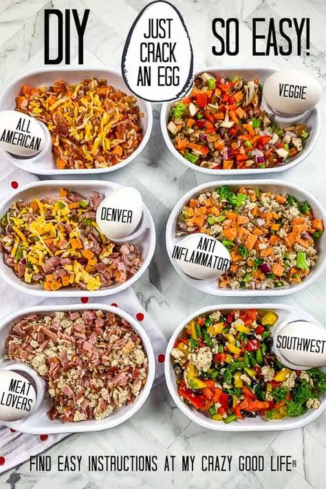 My Crazy Good Life, Weekday Breakfast, Prep Breakfast, Breakfast Prep, Weekly Meals, Breakfast Meal, Second Breakfast, Breakfast Healthy, Breakfast Meal Prep