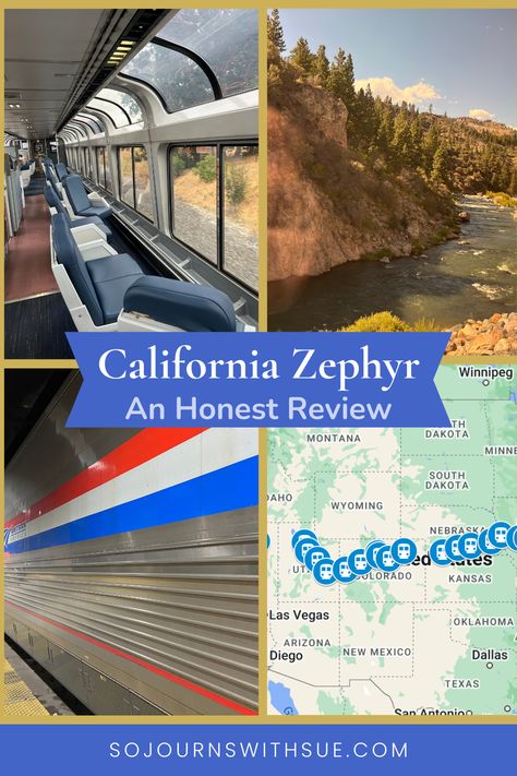 Is traveling cross country in a train sleeper car on your bucket list?  Check out this review of the California Zephyr trek from the San Francisco Bay Area to Chicago. California Zephyr Train Travel, Train Sleeper Car, Zephyr Train, Lacrosse Training, California Zephyr, Train Trip, The Bucket List, Train Ride, On The Road Again