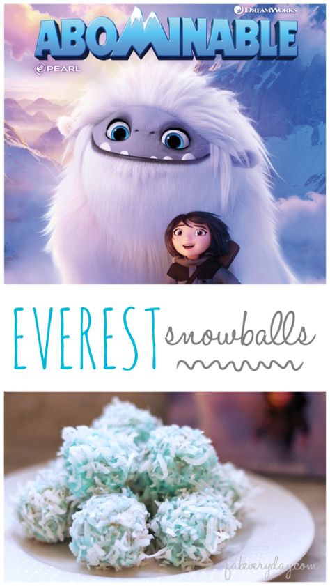 Yeti Themed Party, Yeti Themed Birthday Party, Yeti Party Ideas, Yeti Birthday Party, Everest Birthday Party, Yeti Birthday, Yeti Party, Party Movie Night, Snowballs Recipe