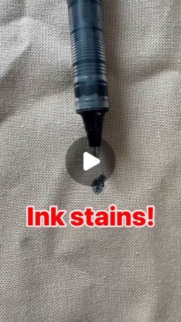 Laura de Barra on Instagram: "I’m never without a @uniball_uk so this one is close to my heart 😂 how to remove ink stains from two common pen types. Don’t forget to AIR DRY. #stains #stains #laundry #laundrytips #laundryroom #slowfashion #garmentgoddess #stainremoval #stainremover" Pen Ink Stain Removal, How To Remove Ink Stains, How To Get Pen Out Of Clothes, How To Get Ink Out Of Fabric, How To Remove Pen Ink From Clothes, Remove Ink From Fabric, Remove Ink From Clothes, Remove Ink Stains, Uniball Pen