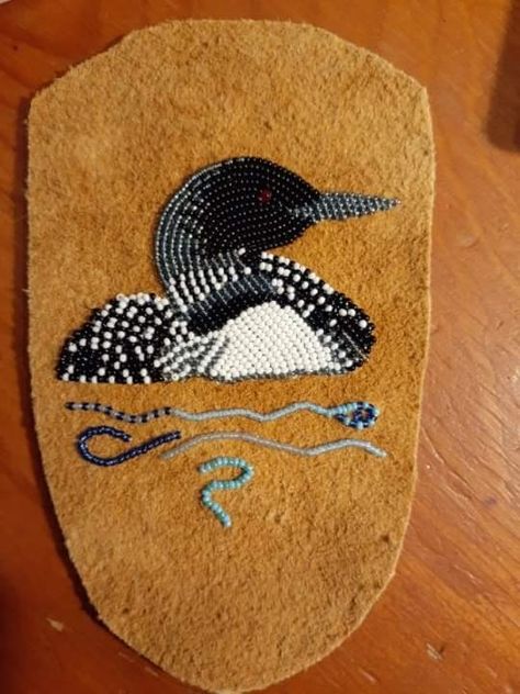 Beaded Vamps, Metis Beadwork Patterns, Metis Beading, Metis Beadwork, Indigenous Crafts, Beaded Barrettes, Fancy Shawl, Beading Art, Beaded Medallion