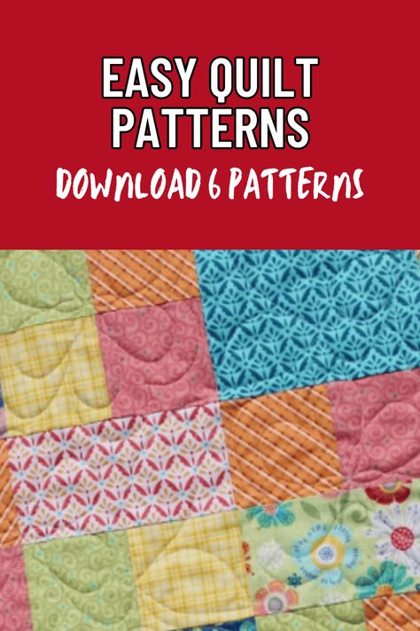 Explore a delightful selection of easy quilt patterns ideal for quilters of all skill levels. These designs offer straightforward instructions, making it a breeze to create stunning quilts. Whether you're a beginner or looking for a quick project, our easy quilt patterns will inspire you to craft beautiful, cozy quilts effortlessly. Start your quilting journey now! Random Block Quilt Pattern, Quilt Pattern 10 Inch Squares, Free Lap Quilt Patterns For Beginners, Simple Quilt Pattern For Beginners, Patchwork Quilts For Beginners Block Patterns, 36 Inch Square Quilt Pattern, 6x6 Quilt Block Pattern, Easy Throw Quilt Patterns, Easy Quilt Tops For Beginners