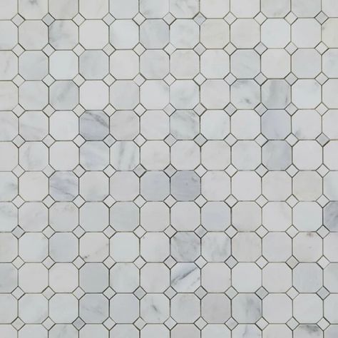 The Tile Square 2" x 2" Marble Mosaic Wall & Floor Tile | Wayfair Statuary Marble, Wall String Lights, Bright White Background, Marble Tile Floor, Ceramic Mosaic Tile, Tile Saw, Mosaic Flooring, Marble Floor, Marble Mosaic