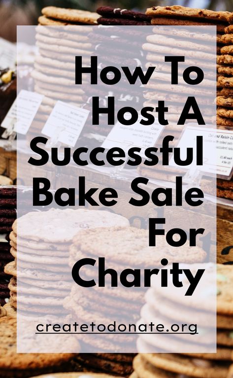 Packaging For Bake Sale Items, Pta Bake Sale Ideas, Baked Good For Fundraiser, Charity Bake Sale, Bake Sale Pricing Guide, How To Set Up A Bake Sale Table, How To Do A Bake Sale, Baked Goods Sale, Bake Sale Table Set Up