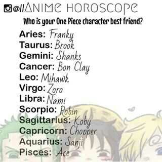 Anime Horoscope, who is your One Piece character best friend?, Zodiac signs, text; Zodiac Signs Anime Horoscope, Pieces Horoscope, One Piece Characters, Anime Zodiac, Pisces Quotes, Horoscope Signs, Astrology Zodiac, Interesting Art, Tree Branches