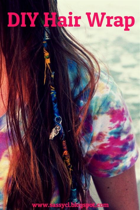 Boho Hair Wraps "i used to do this to my hair all the time and they would stay in until they would eventually just fall out!!!" Boho Hair Wrap, Estilo Hippie, Hair Wraps, Boho Hairstyles, Hair Dos, Teen Girls, Hippie Style, Diy Hairstyles, Tanning