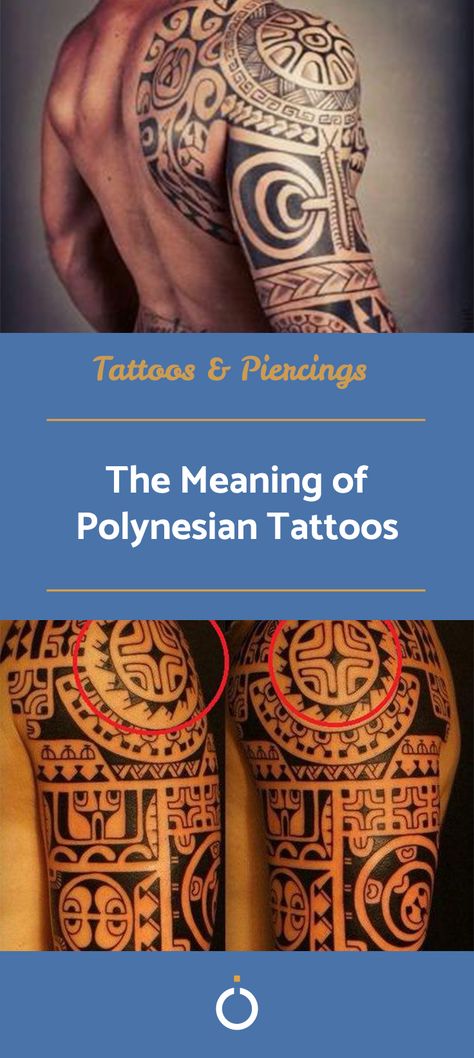 Too many people get tattoos without knowing their origin or meaning behind them. Doing so can be disrespectful to the cultures from which these tattoo designs originate. That's why we show you the meaning behind different Polynesian tattoos. #polynesian #tattoo #design #samoan #ink Modern Polynesian Tattoo, Traditional Samoan Tattoo, Polynesian Tattoo Meaning Symbols, Samoan Woman Tattoo, Polynesian Women Tattoo, Polonisian Tattoo Designs, Polynesian Back Tattoo For Men, Polynesian Hand Tattoos For Women, Polynesian Symbols And Meanings