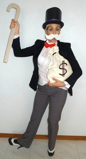 Mock Millionaire - TV Tropes Monopoly Trunk Or Treat Ideas, Monopoly Costume, Halloween Costumes Group, Easy Halloween Costumes For Women, New Halloween Costumes, Diy Costumes Women, Cheap Halloween Costumes, Halloween Idea, Diy Halloween Costumes For Women