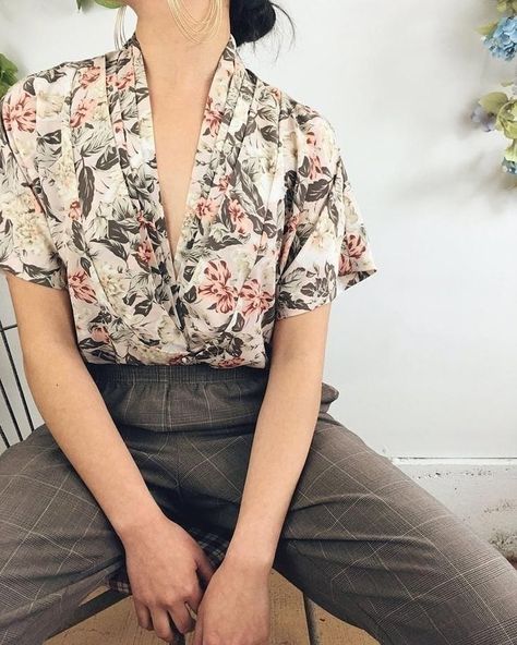 Summer Vintage Outfits, Vintage Fashion 90s, Vintage Outfits 50s, 90s Summer, Mix & Match, Spring Work Outfits, Look Retro, Jean Vintage, Couture Mode