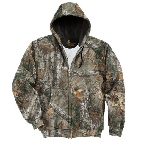 Carhartt Men's 977-Realtree Xtra Midweight Realtree Xtra® Camo Hooded Zip-Front Sweatshirt - front Trajes Country, Casual Country Outfits, Country Style Outfits, Western Wear Outfits, Cute Country Outfits, Camo Hoodie, Carhartt Mens, Cute Comfy Outfits, Country Outfits