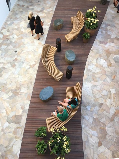 Shopping Mall Interior, Shopping Mall Design, Plaza Design, مركز ثقافي, Urban Landscape Design, Desain Lanskap, Mall Design, International Market, Public Seating