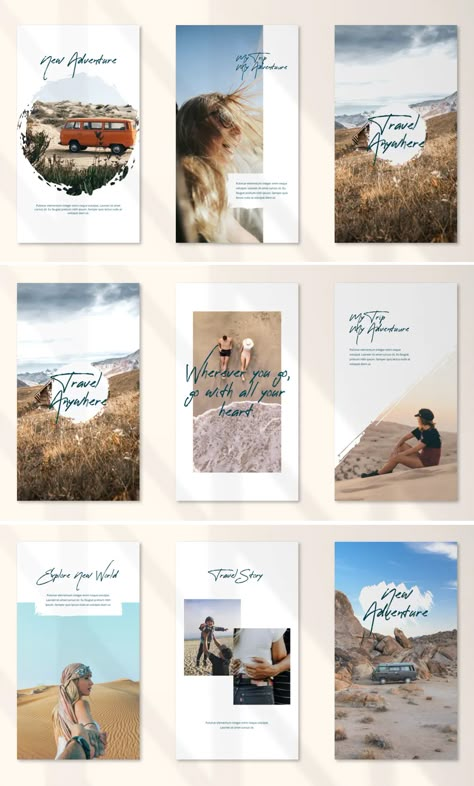 Travel Instagram Post Template, Travel Instagram Template, Travel Template Background, Travel Instagram Post, Travel Instagram Stories, Travel Graphic Design, Travel Graphics, Instagram Grid Design, Sketch Instagram