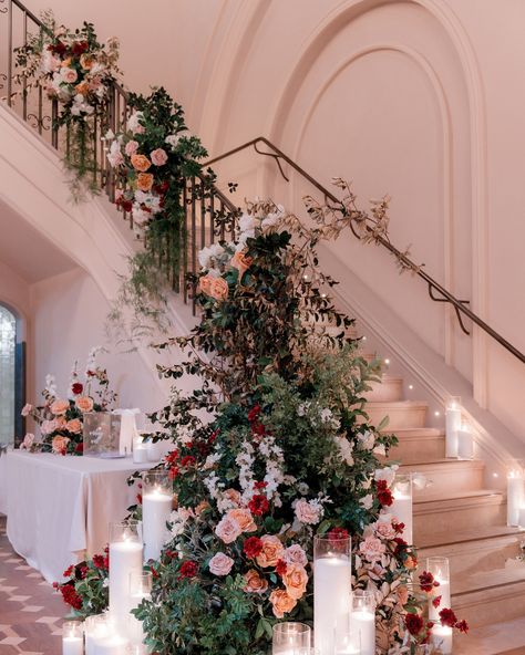 Who doesn’t love stair case florals? So elegant and luxurious, they are visually impactful and can instantly elevate the ambience adding a layer of sophistication and refinement. Here’s 8 shots of the lush staircase floral installation we created for Nirmala and Ragulan. Florals & Styling: @jewelphonflowers Venue: @thegroundsevents Photographer: @alisalisdestination #wedding #weddingflowers #weddinginspiration #staircase #gardentheme #weddingstylist #sydneyflorist #eventstylist #luxur... Floral Installation, Stair Case, Engagement Decorations, Wedding Stylist, T Love, Garden Theme, Florist, Lush, Wedding Flowers