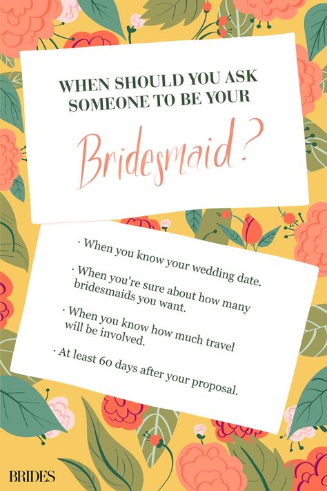 How to Ask Someone to Be Your Bridesmaid How To Ask Your Bridesmaids, How Many Bridesmaids, Get Engaged, Asking Bridesmaids, Wedding Etiquette, The Proposal, Getting Engaged, Planning Ideas, When You Know