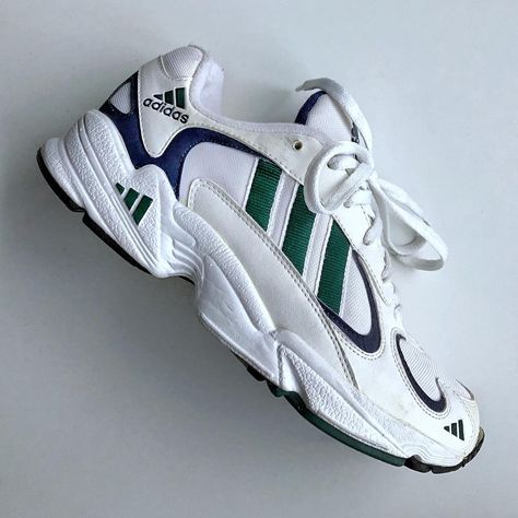 1997 OG adidas Yung-1 Falcon Adidas Yung 1, Adidas Yung, Shoe Wishlist, Dad Shoes, Hype Shoes, Aesthetic Shoes, Swag Shoes, Mode Inspo, Pretty Shoes