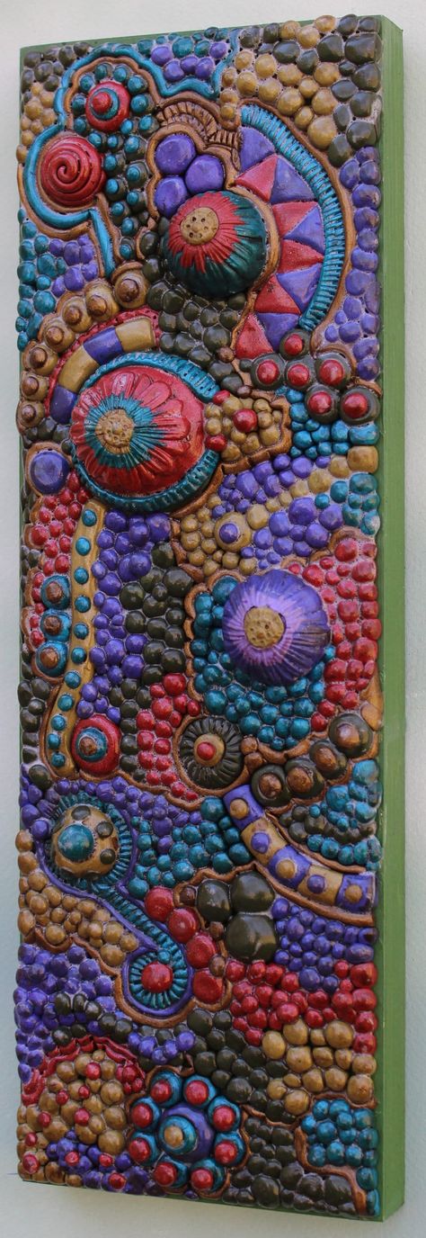 Clay wall hanging