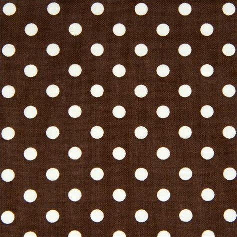 Brown Tape, Polka Dots Wallpaper, Ipad Background, Brown Polka Dots, Dots Wallpaper, Michael Miller Fabric, Layered Fashion, Michael Miller, Kawaii Shop