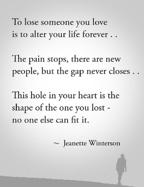 We all have little holes in our heart left by those we have loved and lost... My Aunt on her birthday Jeanette Winterson, Now Quotes, Losing Someone, After Life, A Quote, New People, Friends Quotes, Great Quotes, Beautiful Words