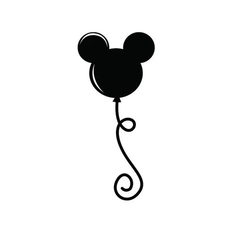 Disney Inspired Tattoos, Mickey Tattoo, Mickey Nails, Clover Tattoos, Mickey Balloons, Logo Application, Disney Life, Balloon Design, Disney Tattoos