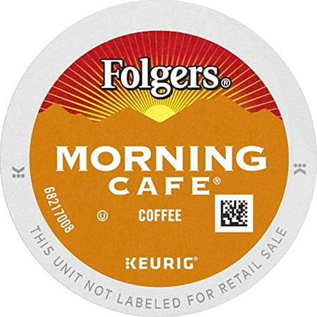 Folgers Morning Caf Mild Roast Coffee, 12 Keurig K-Cup Pods Brand : folgers Manufacturer : J.M. Smucker Company - Item Form: Pods - Brand: Folgers - Flavor: Caf - Roast Level: Light_roast - Package Information: Can, Box - Light roast coffee with a blend of mild and clean flavors - Carefully crafted by our experienced roast masters - Brews with the touch of a button - Genuine K-Cup pods optimally designed for Keurig brewers. K-Cup Pods can be recycled. Not Recyclable in all communities Start your K Cup Flavors, Keurig Coffee Pods, Coffee Pods Drawer, Folgers Coffee, Green Mountain Coffee, Light Roast Coffee, Keurig Coffee Makers, Keurig K Cup, Keurig Coffee