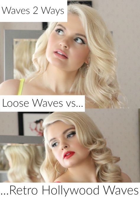 Hollywood Waves Tutorial Short Hair, Hollywood Glamour Hair Tutorial, Retro Waves Hair Tutorial, Glamour Waves Hair Tutorial, Vintage Waves Hair Tutorial, Old Hollywood Glam Hair Tutorial, Hollywood Glam Hair Tutorial, Vintage Waves Hair Short, S Wave Hair