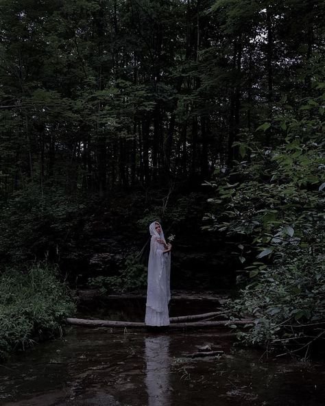 Witchy Water Photoshoot, Dark Faerie Aesthetic, Witchy Photography, Witchy Shoot, Haunting Photography, Witchy Photoshoot, Spooky Shoot, Witch Photography, Witch Photoshoot