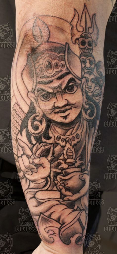 Guru Rinpoche Buddhist Tattoos, Guru Rinpoche Padmasambhava, Guru Padmasambhava, Buddhist Tattoo, Guru Rinpoche, Buddha Image, Portrait Tattoo, Tattoos, Quick Saves