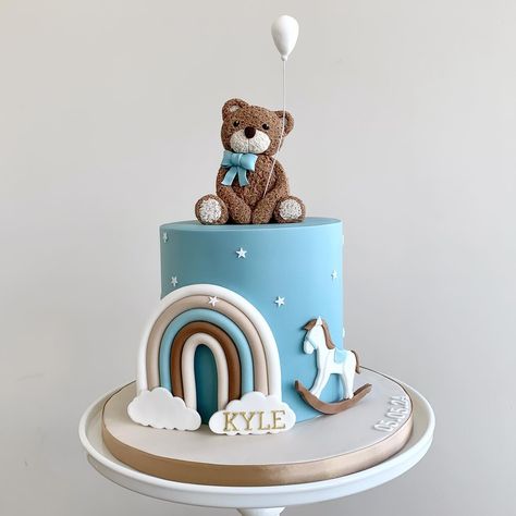 For Kyle on his Christening Day yesterday @avalonhousehotel 🩵 🐻 🥰 Swipe for more 👉 #christeningcake #cake #teddycake #teddybearcake #baptismcake #celebrationcake #cakedesign #cakedecorating #cakemaker #customcake #fondantcake #instacake #cakesofinstagram #cutecakes Teddy Cakes, Christening Cakes, Teddy Bear Cakes, Baby Boy Cakes, Baptism Cake, Christening Cake, Cake Makers, Cakes For Boys, Cake Decor