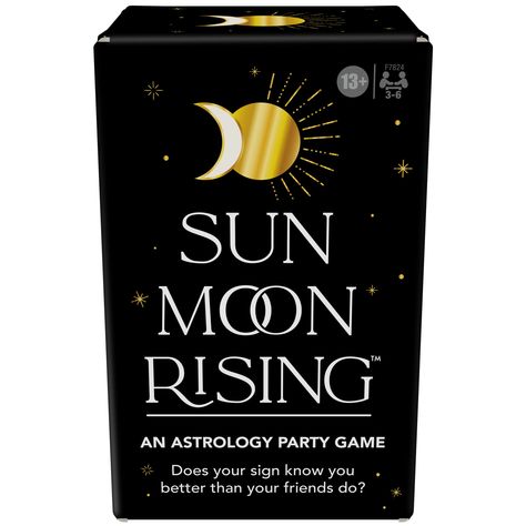 PRICES MAY VARY. PARTY GAME WITH AN ASTROLOGICAL TWIST​: Vote on whether statements are true or false about your friends -- and try to match what they say about themselves CARDS TAILORED TO YOUR PERSONALITY BASED ON ZODIAC SIGN: The Sun Moon Rising party card game for adults and teens features 300 double-sided cards with 50 statements for each sign 6 SUN TOKENS AND 6 MOON TOKENS: Players reveal their votes by placing the Sun token (true) or Moon token (false) faceup on the table 3 DISTINCT WAYS Astrology Party Decorations, Astrology Birthday Party Ideas, Astrology Dinner Party, Astrology Birthday Party, Astrology Themed Party, Tarot Party, Celestial Party, Astrology Party, 33 Birthday