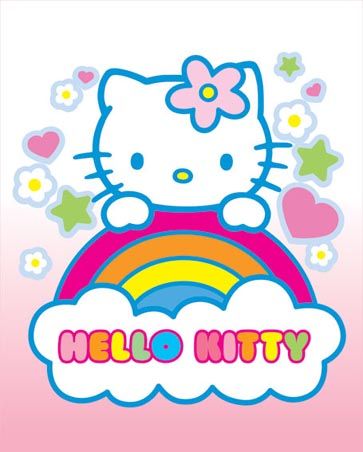 another just because it's cute... Rainbow Hello Kitty Hello Kitty Rainbow, Hello Kitty Imagenes, Hello Sanrio, Charlie Brown Halloween, Hello Kitty Images, Hello Kitty Themes, Hello Kit, Hello Kitty Backgrounds, Hello Kitty Art