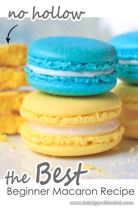 Macaron Recipe For Beginners, Best Macaron Recipe, Perfect Macarons, Easy Macaroons Recipe, Macarons Recipe Easy, French Macaroon Recipes, French Macarons Recipe, Baking Techniques, Recipe For Beginners