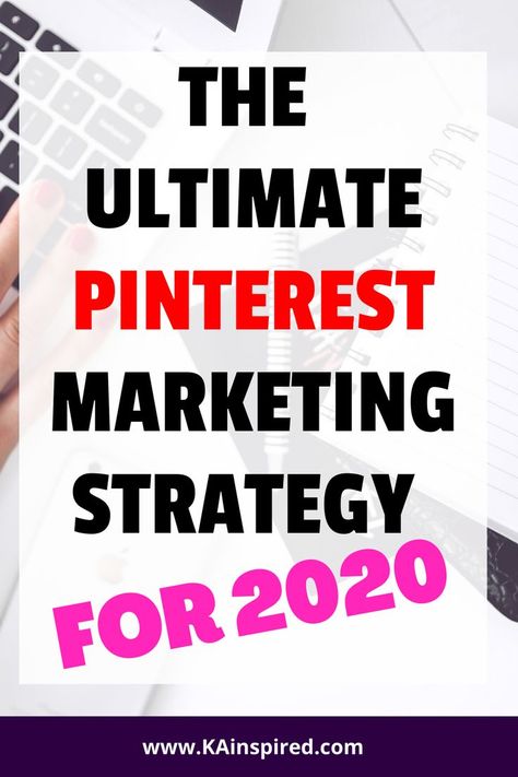 THE ULTIMATE PINTEREST MARKETING STRATEGY | learn how to use Pinterest to grow your traffic | use pinterest to increase your traffic | pinterest help | pinterest SEO | pinterest marketing tips #pinterest #pinteresthelp #pinterestSEO #pinterestip #KAinspired Seo Pinterest, Social Media Growth Strategy, Pinterest Engagement, Pinterest Help, Pinterest Business Account, Pinterest Keywords, Pinterest Seo, Pinterest Traffic, Social Media Growth