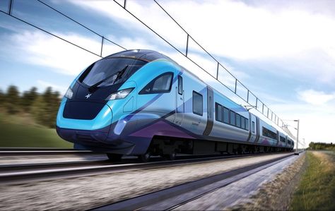 Train Design, Manchester Airport, Future Transportation, City Vehicles, High Speed Rail, British Railways, Luxury Train, Train Times, Train Depot