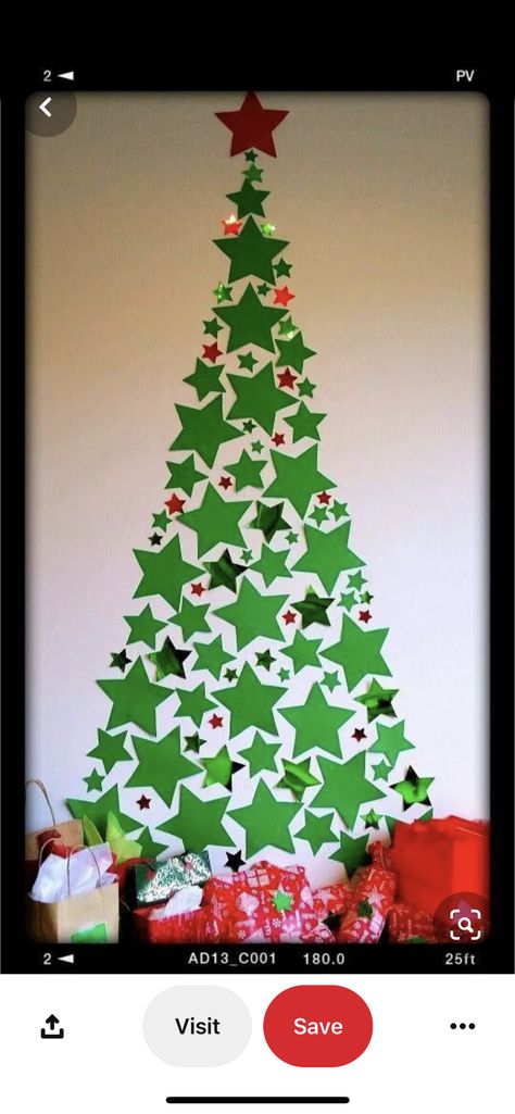 Christmas Board Decoration, Bulletin Board Tree, Christmas Bulletin Boards, Classroom Christmas Decorations, Christmas Window Painting, Christmas Tree Template, Wall Christmas Tree, Christmas Bulletin, Door Decorations Classroom