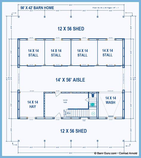 Barn Floor Plans Livestock, Small Horse Barn Plans Layout, Small Horse Barn Ideas Layout, Horse Barn Floor Plans, Horse Barn Designs Layout, 4 Stall Horse Barn Plans, Small Horse Barn Plans, Simple Horse Barns, Barn Sink