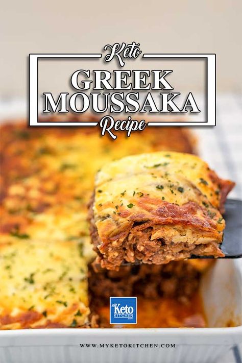 Greek Eggplant, Keto Greek, Greek Moussaka, Moussaka Recipe, Low Carb Lasagna, Eggplant Lasagna, Boiled Egg Diet Plan, No Carb Recipes, Boiled Egg Diet