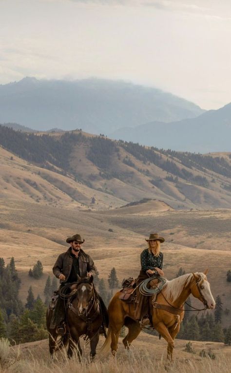 Agritourism Farms, Horse Couple, Yellowstone Series, Cowboy Aesthetic, Western Life, Horse Aesthetic, Western Aesthetic, Seni 3d, Ranch Life