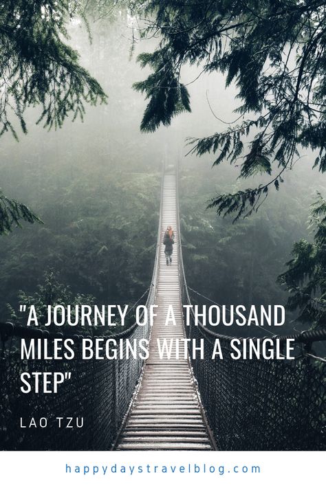 Bridge Quotes Adventure, Long Journey Quotes, Bridge Quotes, Dp Quotes, Deep Texts, Rope Bridge, Book City, Insta Captions, Best Travel Quotes