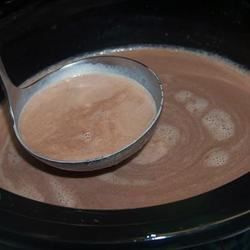 Creamy Crockpot Hot Chocolate, Crockpot Hot Chocolate, Crock Pot Recipes, Chocolate Caliente, Think Food, Milk Chocolate Chips, Sweetened Condensed Milk, Milkshakes, Condensed Milk